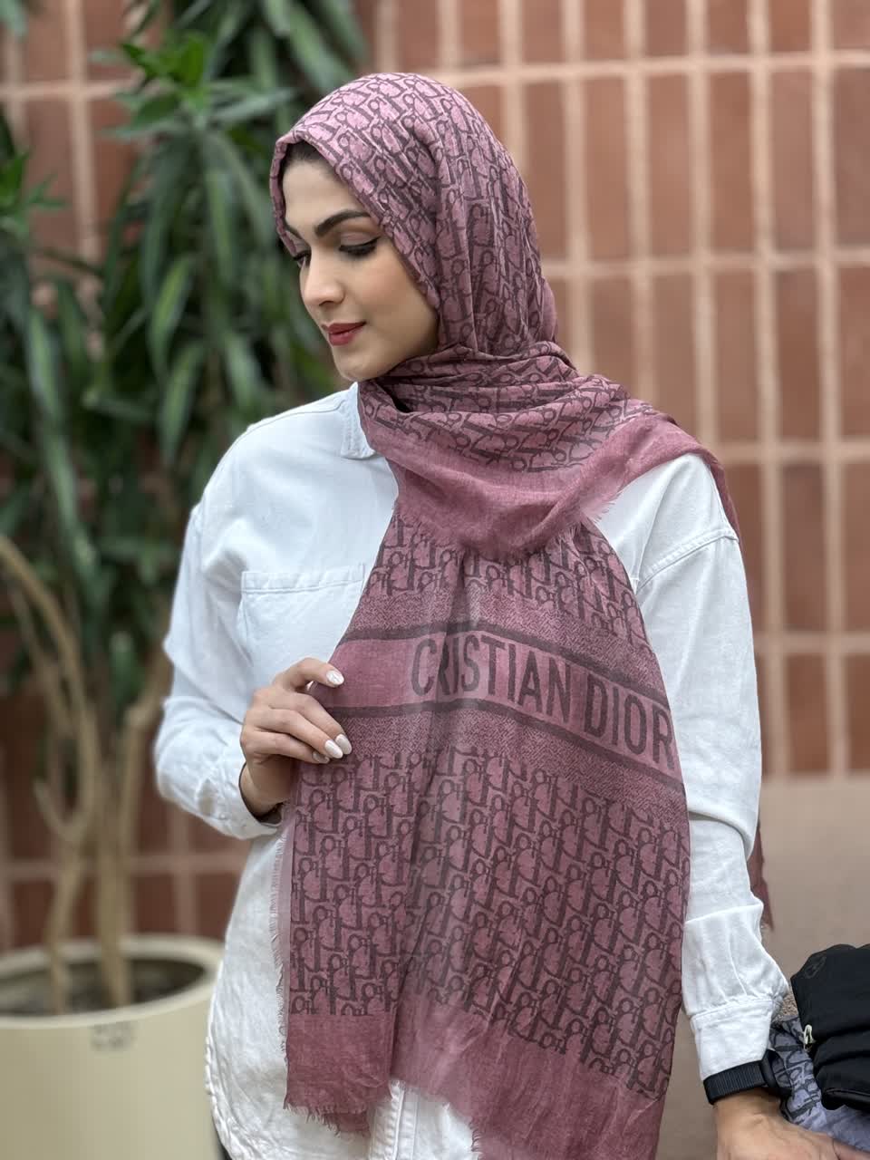 شال شیک-شال نخ-شال دیور